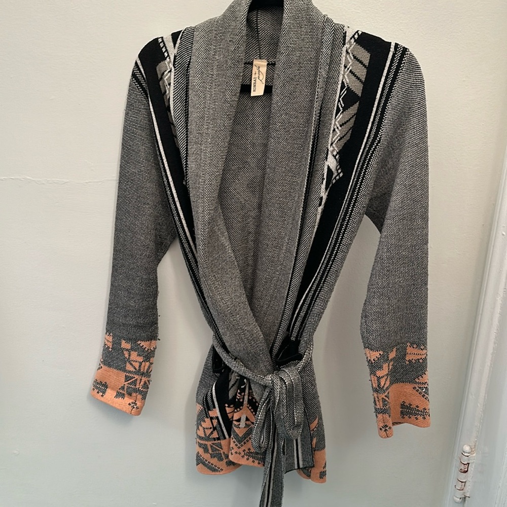 Anthropologie wrap sweater